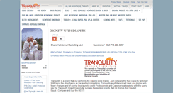 Desktop Screenshot of dignitywithdiapers.com